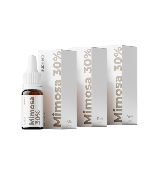 3xMimosa Intense CBG 30% CBD - supHerb