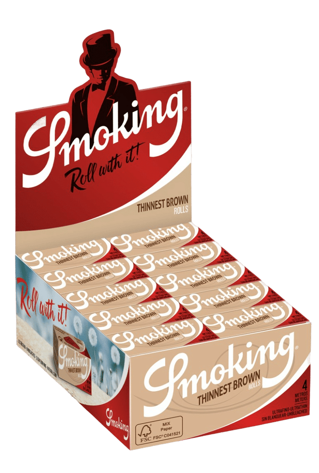 Smoking Thinnest Brown Rolls