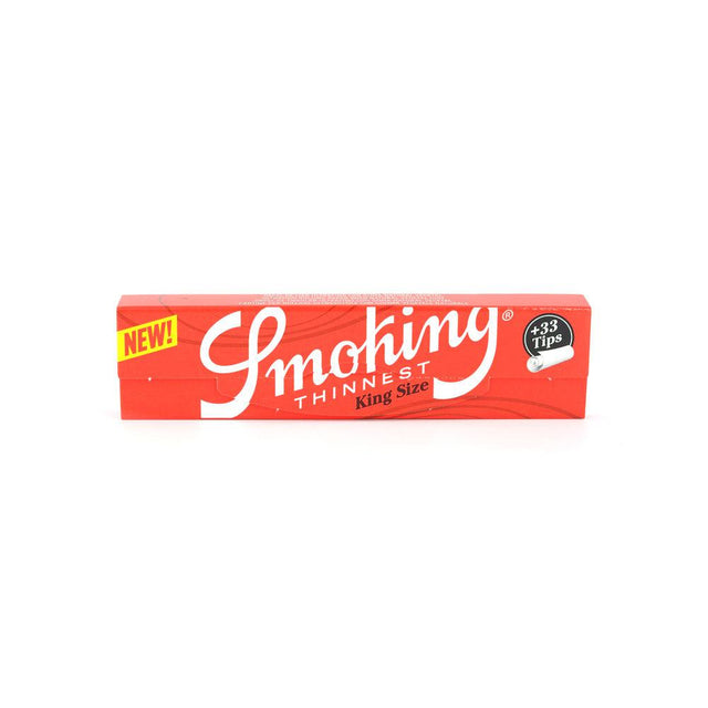 Smoking Thinnest King Size + Tips - supHerb